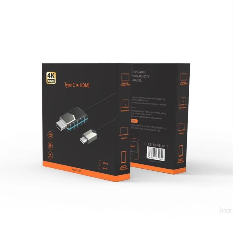 Новый 4K USB 3 1 Type C к HDMI HDTV кабель адаптер для MacBook Pro/iMac 2017/Surface Book 2 Samsung Galaxy S10 S9