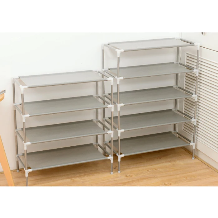 Hot Assembling Dormitory Shoe Rack Household Simple Multi-Layer Storage Non-Woven Organizer L99