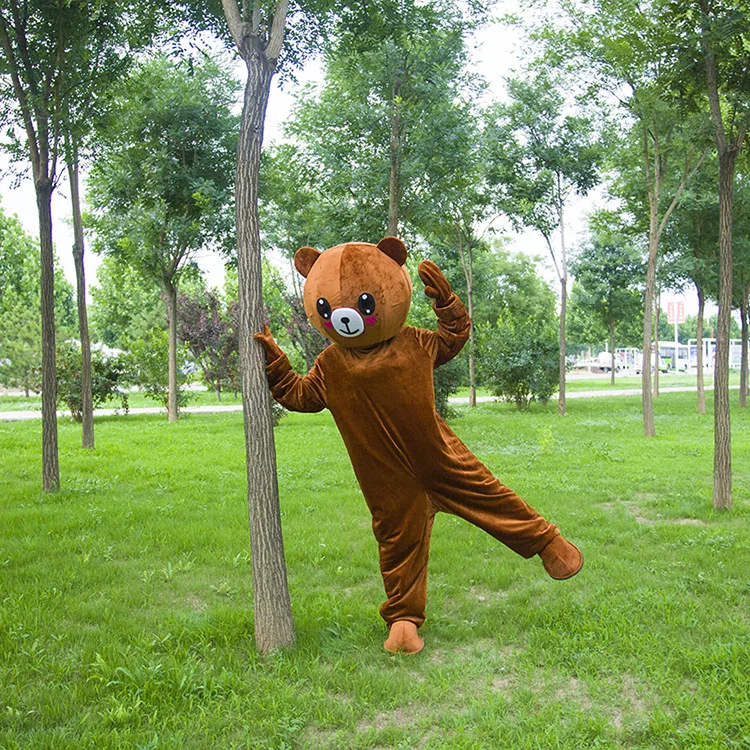 

Pig Creative Anime Doll Clothing Customizable Large Cute Cartoon Figurine Service Online Celebrity Brown Bear Doll Clothes