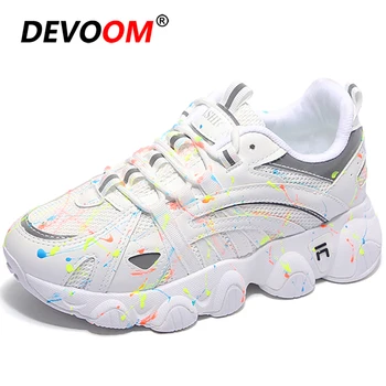 

Summer Fashion Platform Shoes Women Chunky Sneakers Women 2020 Casual Woman Flats Shoes Rubber Shoes for Women Zapatillas Mujer