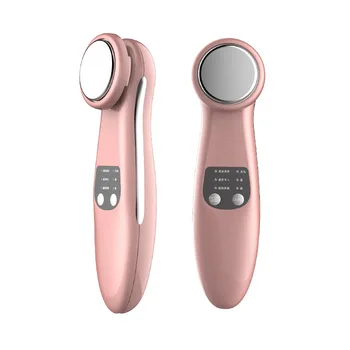 

Positive and negative ion introduction instrument heating cleansing instrument household essence ultrasonic multifunctional beau