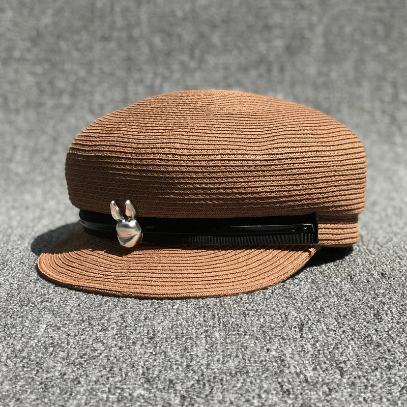 Кепка Newsboy, шапка кролика утконоса, женская летняя кепка в стиле милитари, Кепка для путешествий, отдыха, универсальная, дикая, регулируемая, плоская, модная