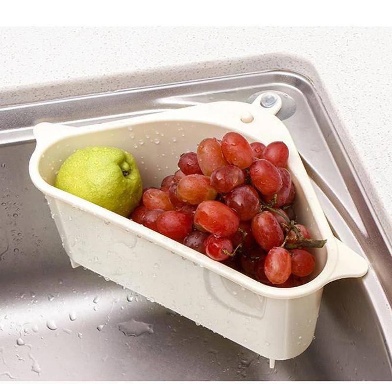 

Kitchen Sink Multifunctional Storage Rack Multi Purpose Washing Bowl Sponge Drain Rack High Quality Plastic Kitchen Organizers