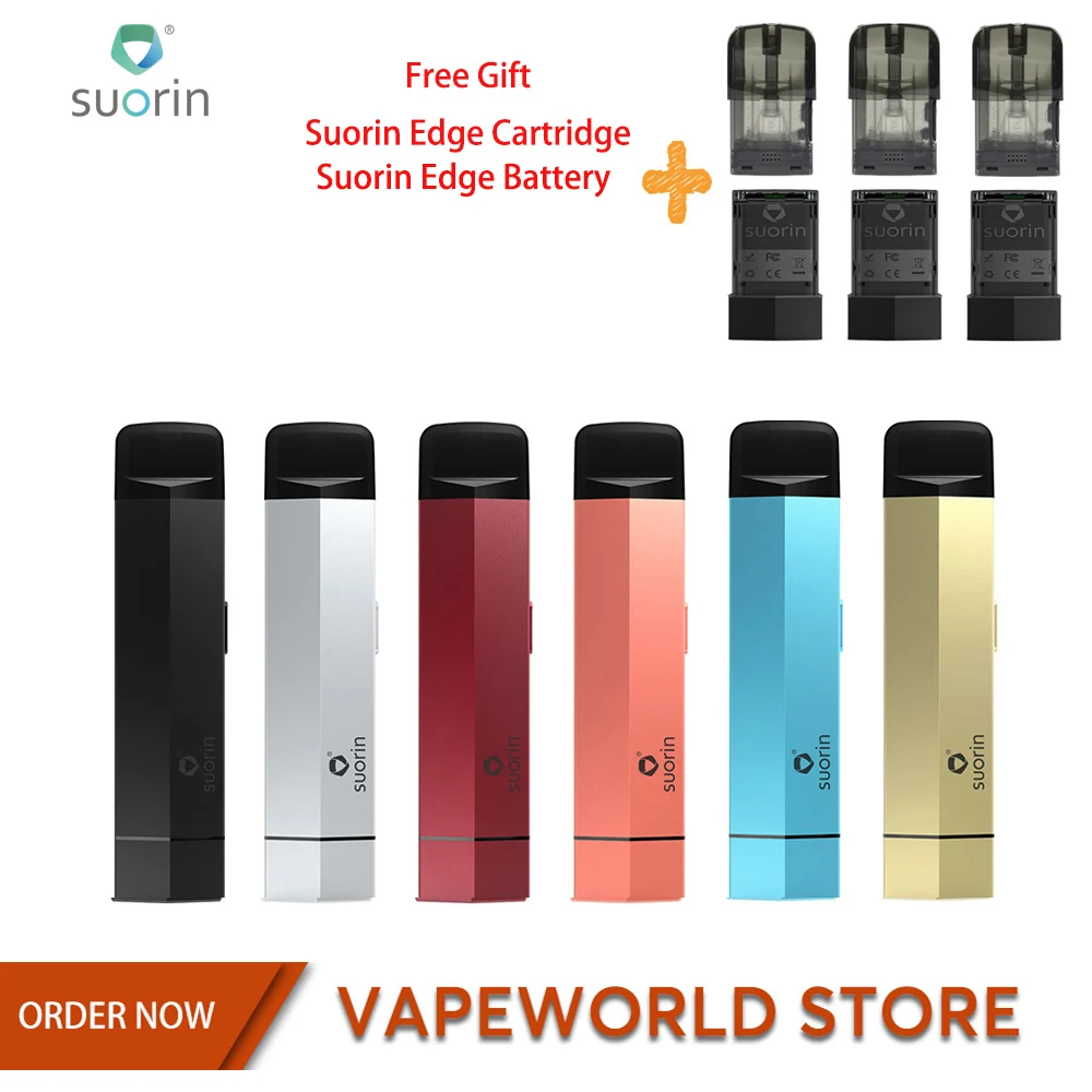 Оригинальный комплект Suorin Edge Pod с 3 шт картриджным аккумулятором 1 5 мл встроенный