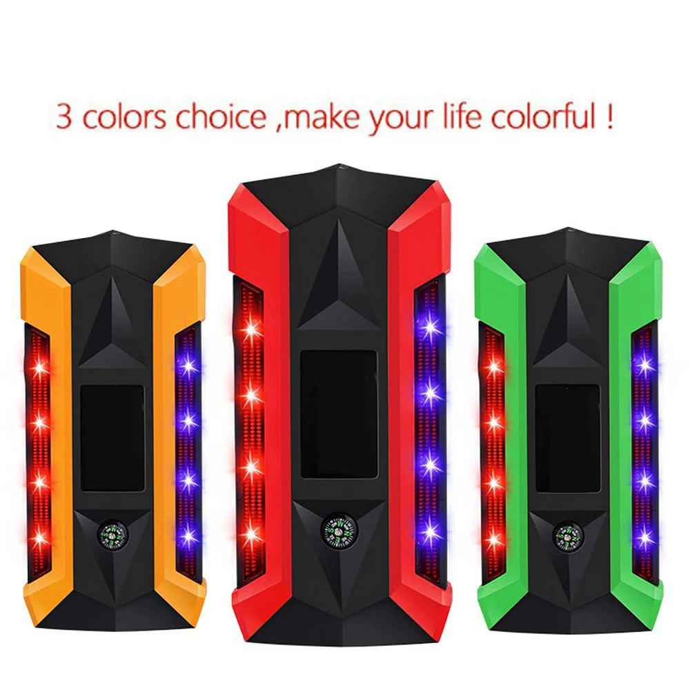 1set Car Jump Starter 12V 89800 mAh Car USB Auto Starting Device Vehicle Emergency Start Battery Power Bank Car Battery Splitter