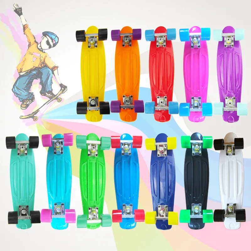 Kids' Plastic Skateboard 1