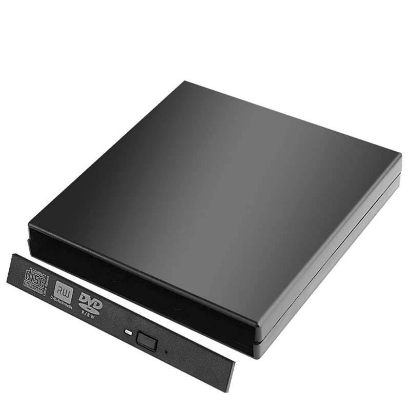 Mobile optical drive DVD-RW / CD-RW notebook external case USB2.0 optical drive recorder mobile protective case cd dvd drive