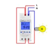 TM920AKL Electronic 3 IN 1 Digital 7 Days Programmable Timer Switch With Pluse Countdown Function Din Rail Time Relay 85-265VAC 6
