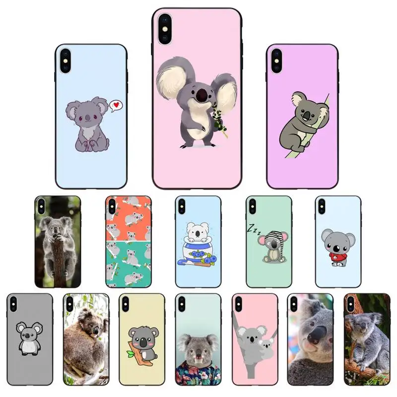 Чехол для телефона YNDFCNB с австралийскими милыми животными Koala iphone 11 Pro Max X XS MAX 6 6s 7 8