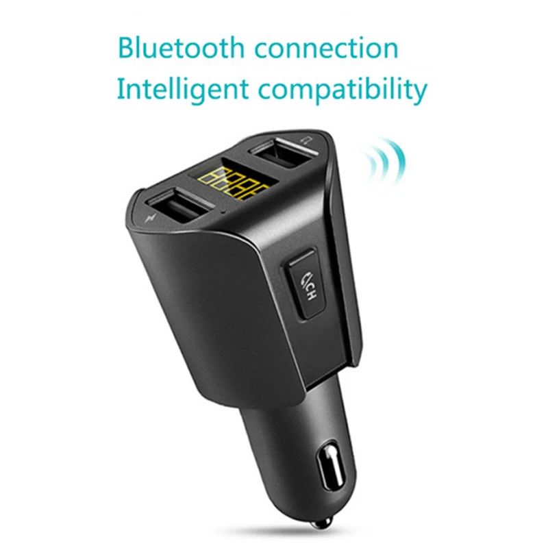 Bluetooth fm-передатчик автомобильное зарядное устройство двойной USB MP3 музыкальный плеер слуховой аппарат комплект