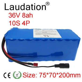 

laudation 36V 8ah electric bicycle lithium battery 42V 18650 Li-Ion Battery Motorcycle Electric Car Bicycle Scooter with 15A BMS