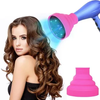 

Hair Dryer Diffuser Ilicone Universal Hair Diffuser Dryer Blower Hairdressing Salon Hair Curly Dryer Folding Diffuser Cover