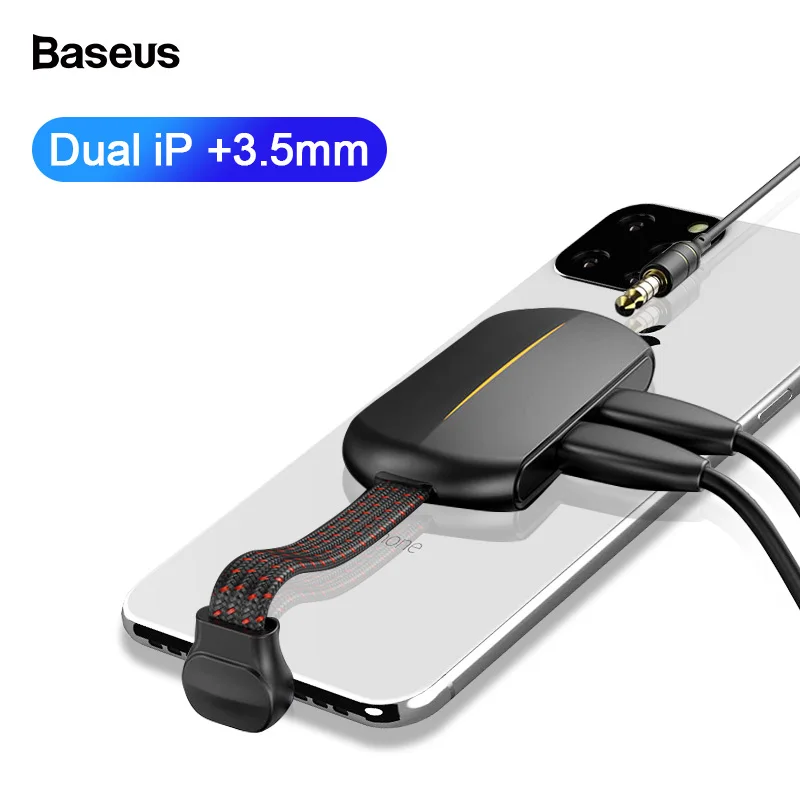 

Baseus For iPhone PD 18W Quick Charging Adapter OTG Usb Jack 3.5mm Aux Earphone Adapter For iPhone 11 Pro Max X Xs Xr 8 7 6 Plus
