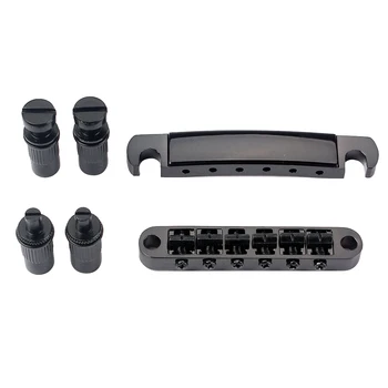 

1 Set Tune O Matic Bridge And Tailpiece For LP Electric Guitar Replacement