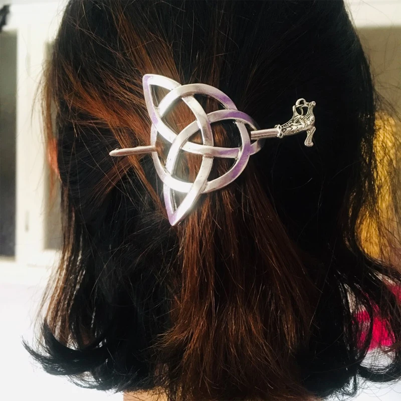 

Viking Norse Hairpins Gothic Dragon Hair Stick Slide Pin Barrette Women Vintage Hair Accessories Headdress Drop Shipping