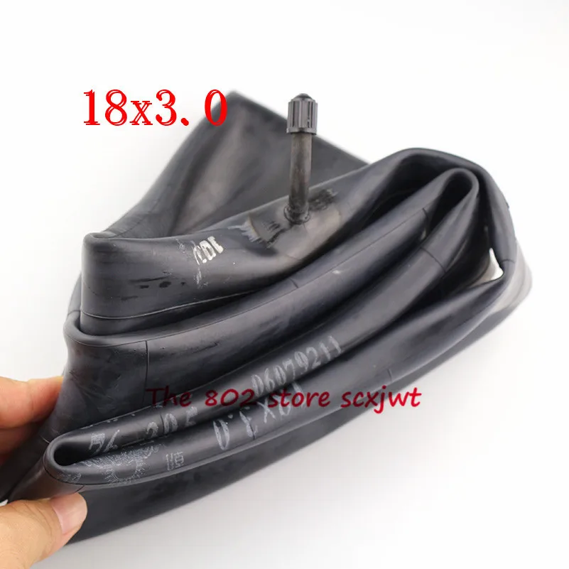 2 шт внутренняя Tire18 X 3,0 с изогнутым клапаном для многих газовых электрических скутеров и электровелосипедов, молнии