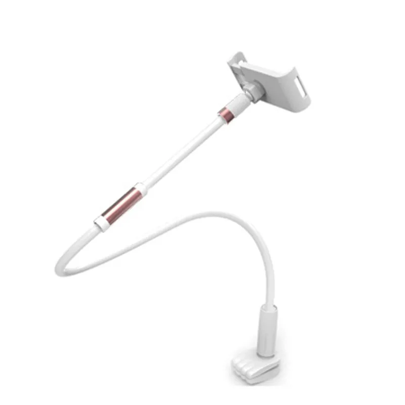 

Gooseneck Phone Tablet Holder 360degree Rotation Flexible Long Arm Clip Clamp Smartphone Mount