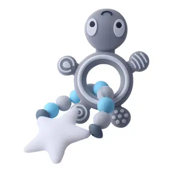 

Child Baby Pacifier Teether Soothing Boys Girls Cute Tortoise Orangutan Shape Design Kids Comfort Supplies