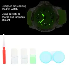 Профессиональные часы, светящийся порошковый светильник, светящийся флуоресцентный порошковый набор, инструмент для ремонта часов, набор для часовщика