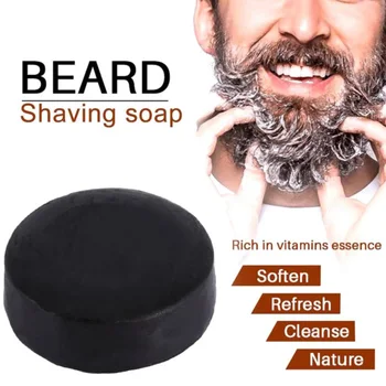 

100g Men Shaving Soap Styling Foam Lather Goat Milk Foaming Lather Shave For Straight Razor Shver Badger Shaving Soap