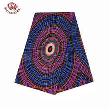 Новая африканская вощеная ткань принтом хлопок воск BintarealwaxFabric восковый узор ткань с принтом Анкара африканская батик ткань 24FS1155