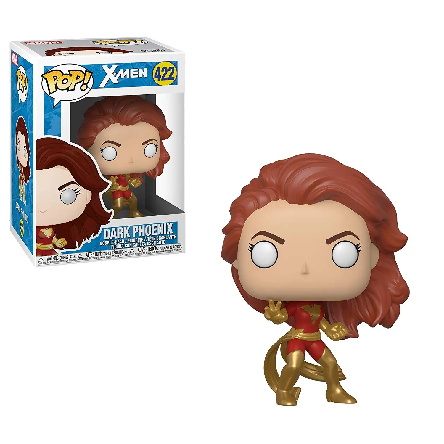 Эксклюзивная официальная фигурка из винила Funko pop Marvel: X-men - Dark Phoenix Коллекционная