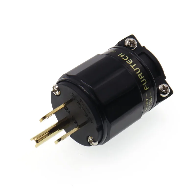 Hifi FI-11-N1M(G) US version gold plated Power Connector Series Power Plug amplifier CD player Audio power cable Socket