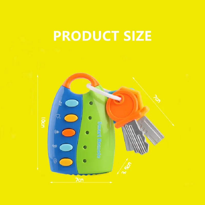 2020 притворяться играть Smart Car Key Voices музыкальные Juguetes Bebe Brinquedos Детские Обучающие