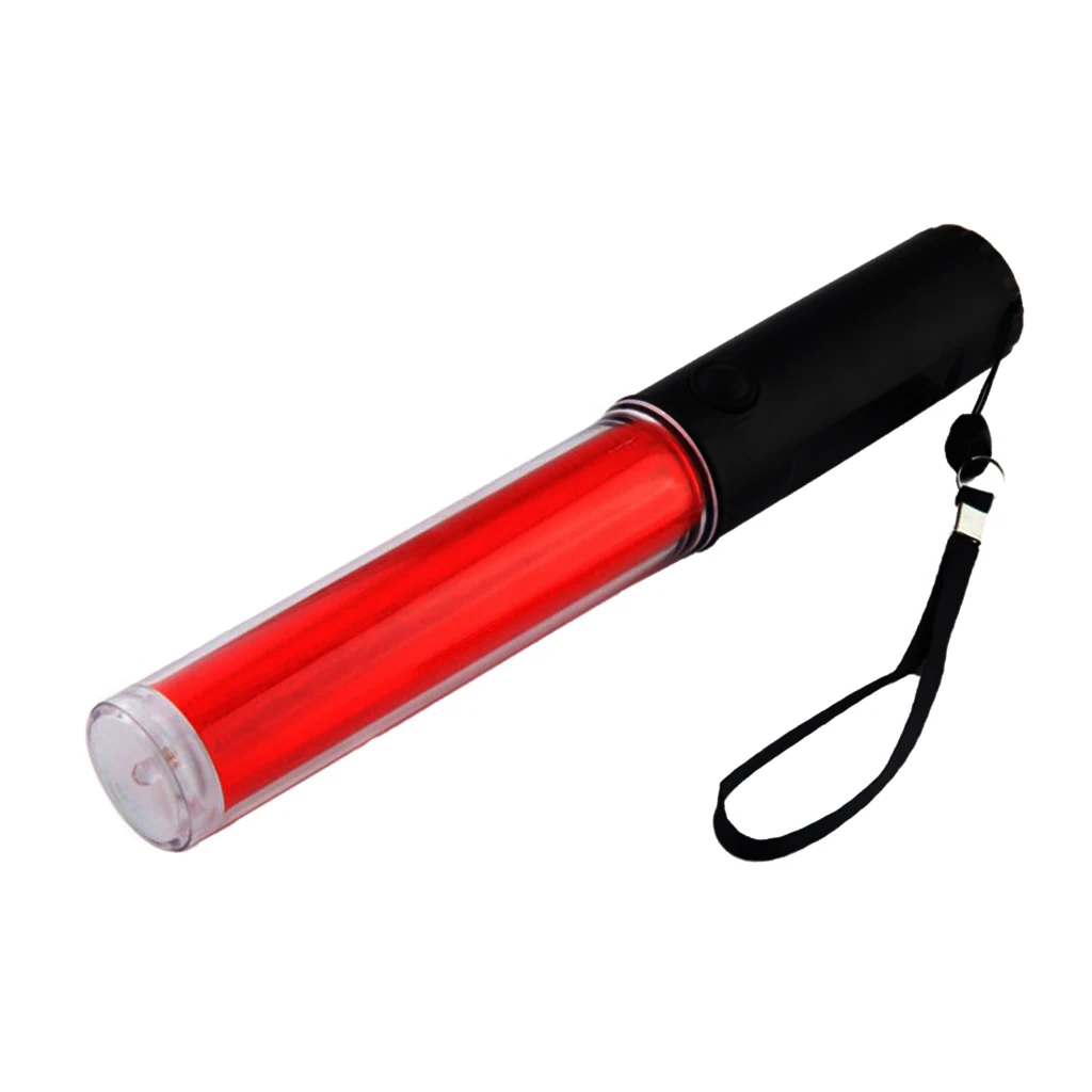 Traffic Safety Signal LED Road Control Light Wand Baton Fluorescent Lamp