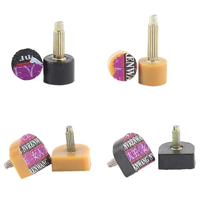 10pcs = 5 Pairs Brown High Heel Shoes DIY Repairs Tips Pin Dowels Lifts Replacement