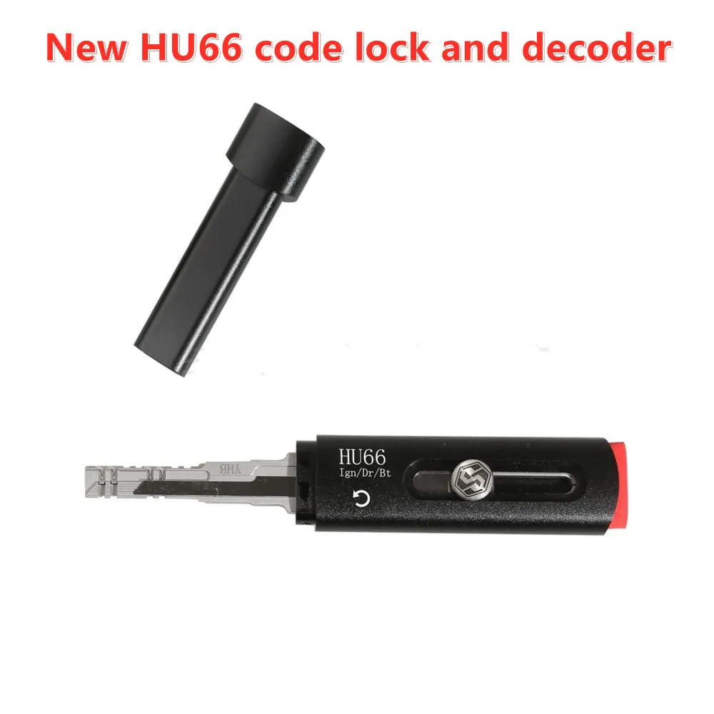 Car High quality locksmith tools Quick opening tool 2 in 1 HU66 V.2 Pick and decode auto battery charger