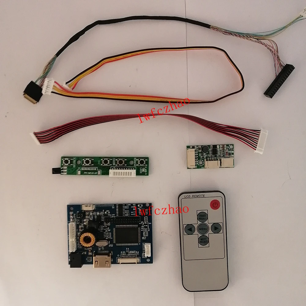Hdmi Controlador Driver Board Módulo Kit Monitor Painel de Display Lcd Ipad 97 1024x768 Lp097x02 Sla1 Sla3 Sla2 Sll2 - Imagem 3