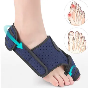 

1Pcs Corrector Velcro Toe Strap Hallux Valgus Orthosis Fixation Strap Care Of The Big Foot Bone Toe Splitter