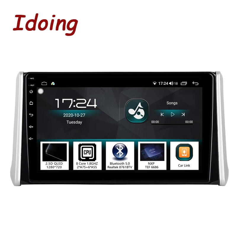 10.2" Android 9.0 Car Radio Stereo GPS Head Unit Player Navi for Toyota Rav4 
