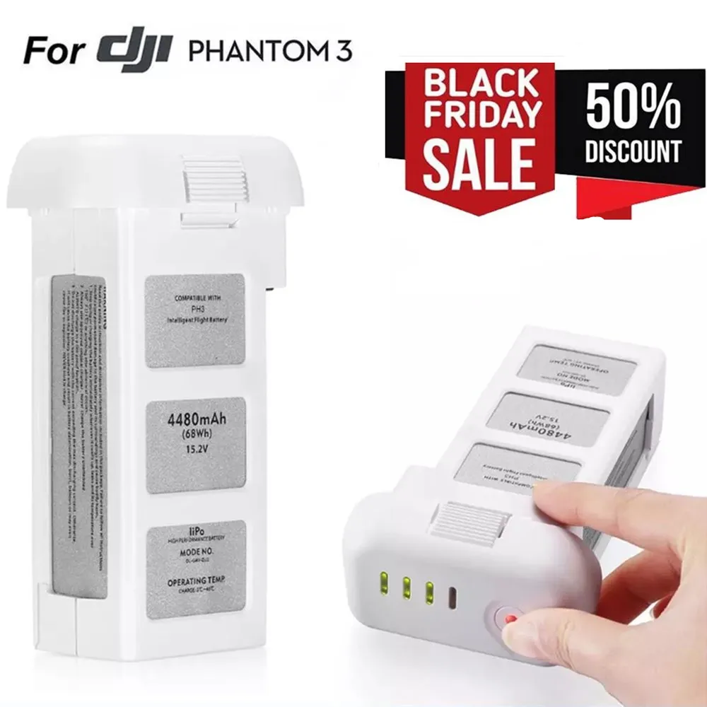 Аккумулятор для дрона DJI phantom 3 Professional/3/Standard/Advanced 15 2 в 4480 мАч LiPo 4S Интеллектуальная
