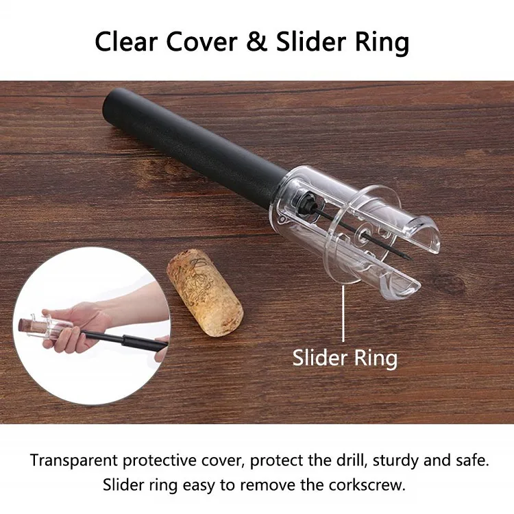 SUNWAY Wine Gadgets 2019 Wine Cork Remover Pump Air Pressure Pump Opener Corkscrew Bottle Opener Cork Out Tool