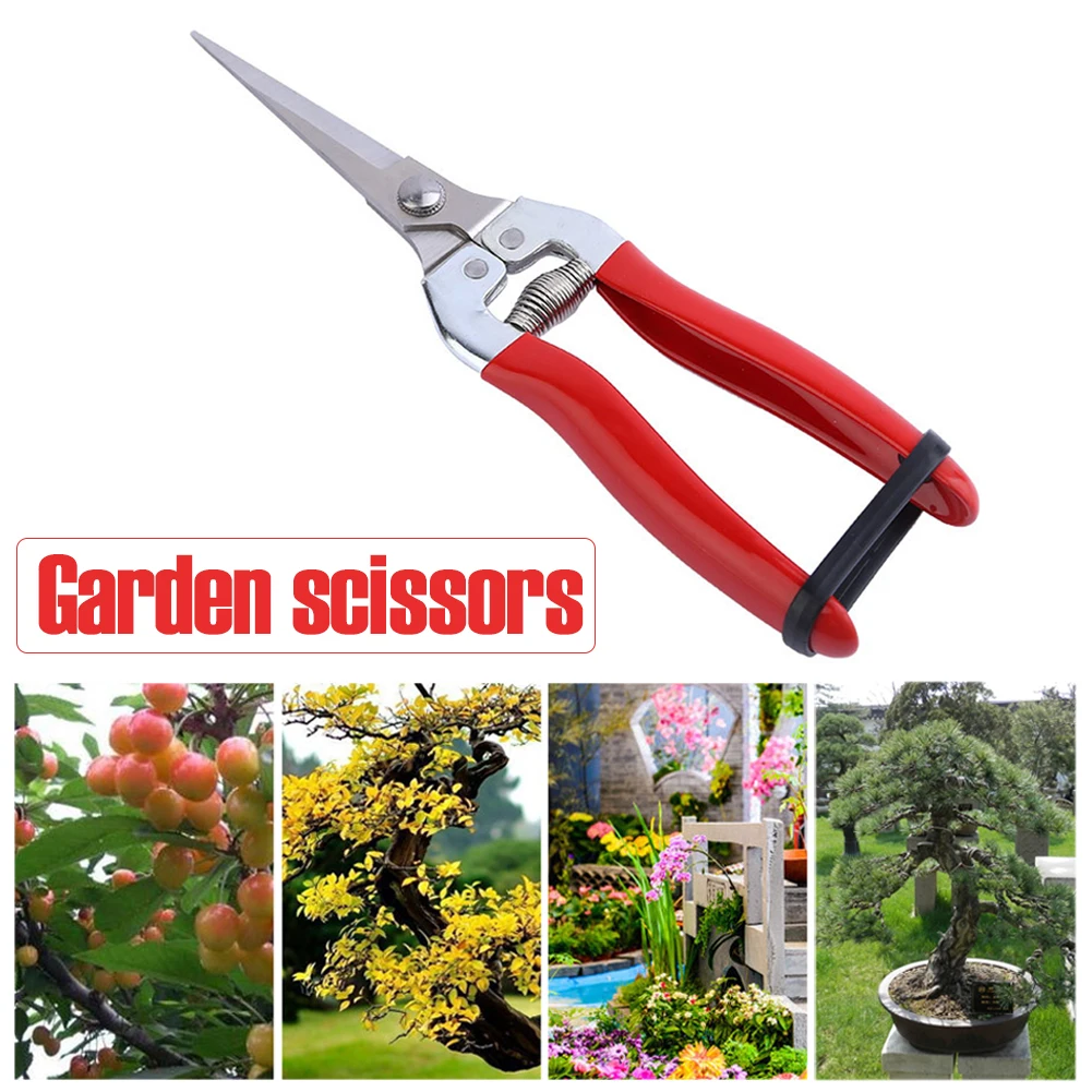 Острые садовые ножницы для стрижки цветов из нержавеющей стали обрезки растений