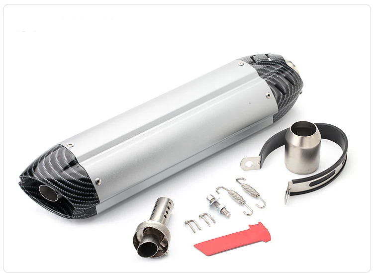 51 мм Универсальная Akrapovic Модифицированная выхлопная труба мотоцикла для Z1000 crf 230 Z800 R1 выхлопная труба расширение devil выхлопная труба