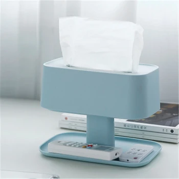 

Desktop Tissue Box Remote Control Storage Box Household Multifunctional Storage Living Room Coffee Table Napkin Drawer Tray