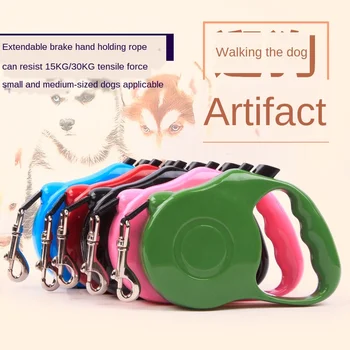 

Pet Traction Rope Automatic Retractable Tractor Dog Chain Cat Traction Belt 3 M/5 M Pet Supplies