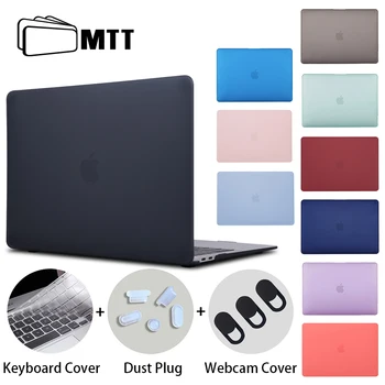 

MTT Crystal Matte Case For Macbook Air Pro 11 12 13 15 16 inch With Touch ID 2020 Laptop Case Sleeve a2289 a2251 a2179 a1278