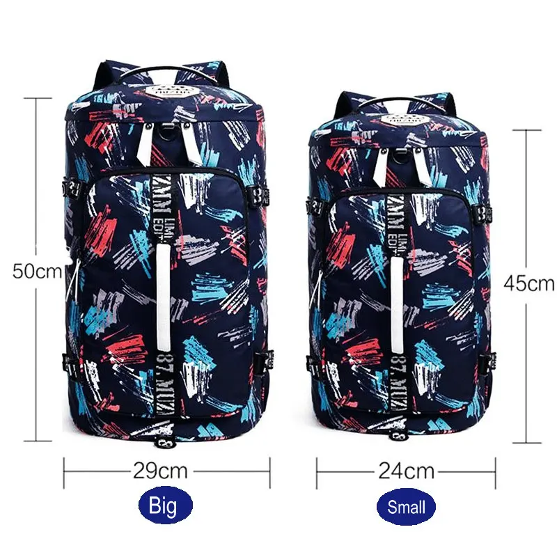 Спортивный рюкзак для мужчин и женщин водонепроницаемый ранец фитнеса школы