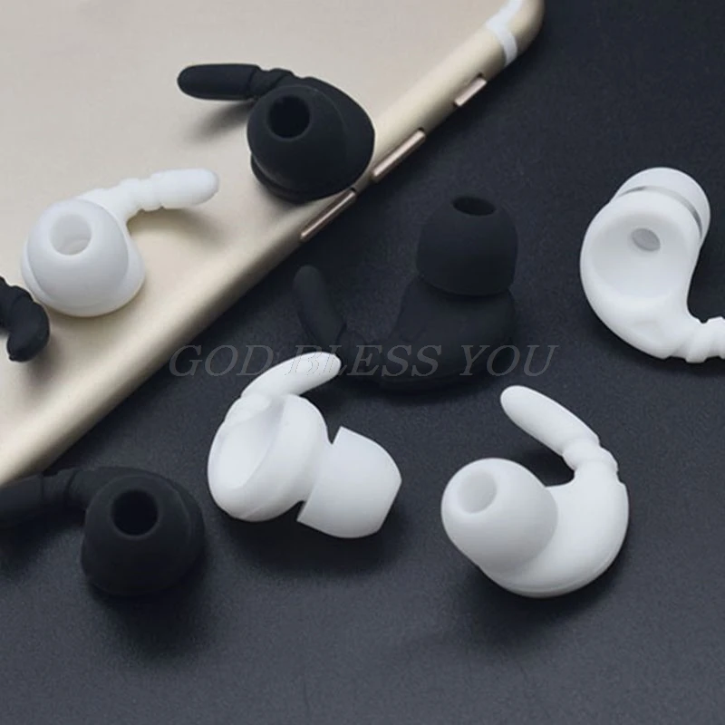 

1 Pair Earbuds Cover In-Ear Tips Soft Silicone Skin Ear Hook Durable Earpiece Accessories for JBL Sports Bluetooth Headset