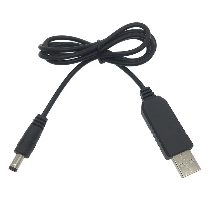 USB повышающий мощность линии DC 5 В к DC 12 В Повышающий Модуль USB конвертер Кабель-адаптер 2,1X5,5 мм разъем