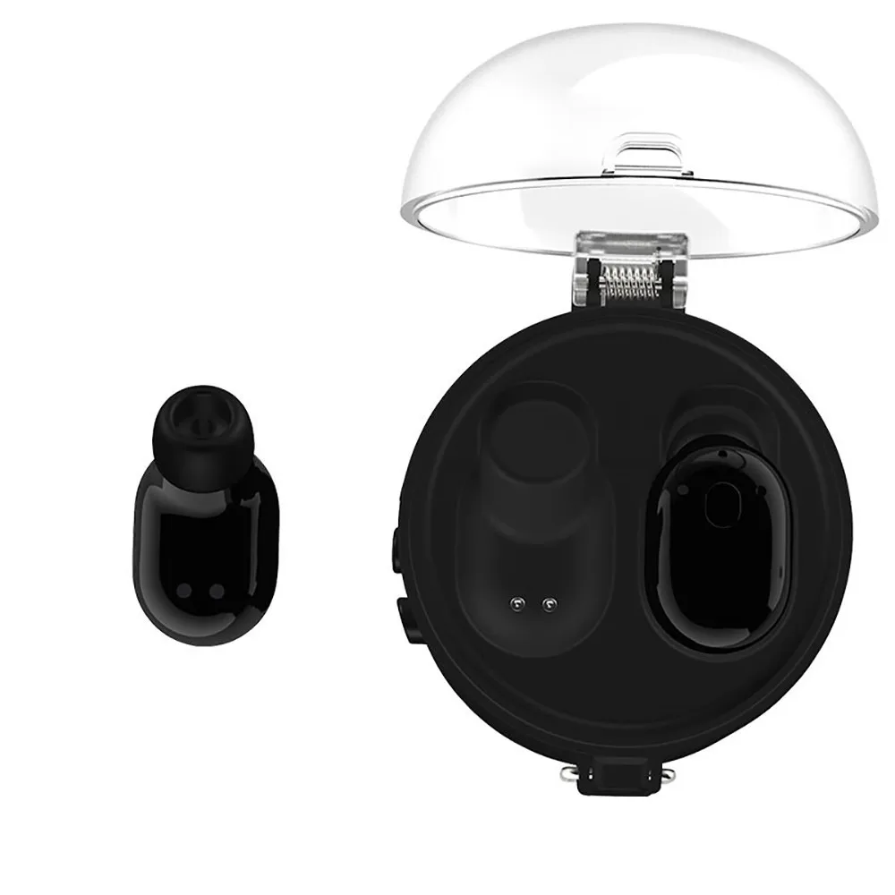 M790 мини 2 в 1 стерео Беспроводная bluetooth-гарнитура с мобильным питанием и длительным временем ожидания аудио и зарядная коробка легкий
