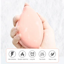 5200 мАч USB перезаряжаемая электрическая грелка для рук зимняя галька двустороннее Отопление мини 5 в долгий срок службы карманный внешний аккумулятор 2 в 1