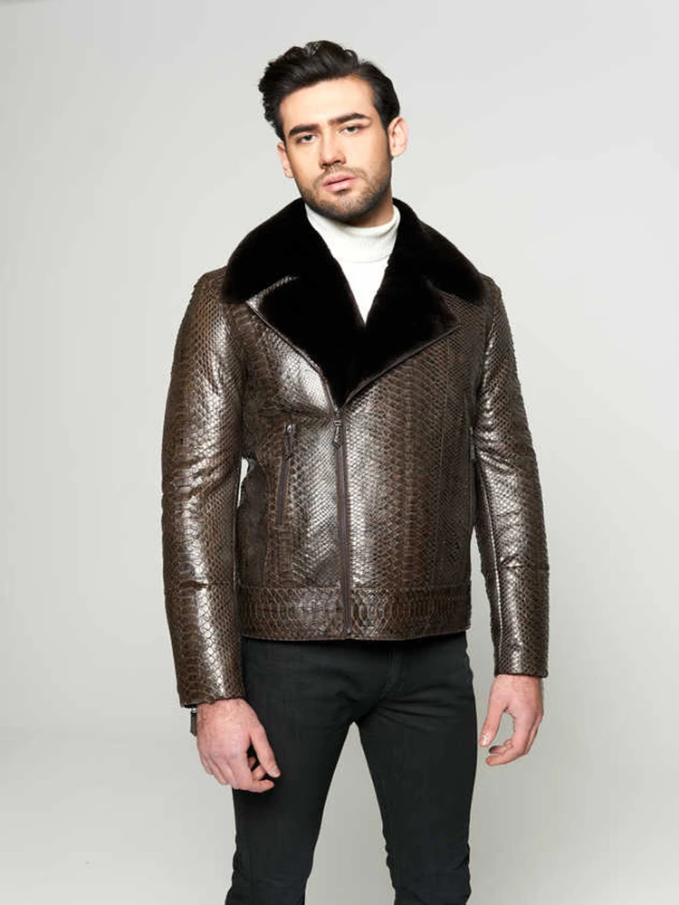 veste en python homme