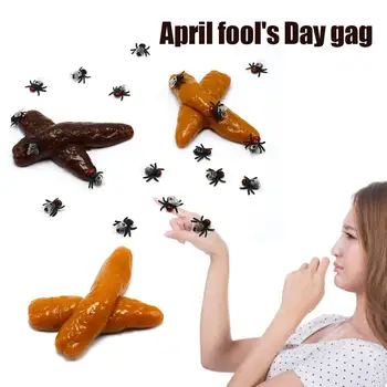 

5Pcs/Set Gross Poo Fake Waste Turd Model April Fools Day Toy Prank Trick Props