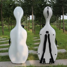 Yinfente Advanced 3/4 4/4 футляр для виолончели углепластик Материал Сильный/светло-белый