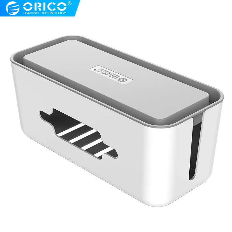 

Orico Phone Cable Organizer Mobile Phone Accessories Finishing Box Power Hub Efficient Heat Dissipation Data Cable Storage Box
